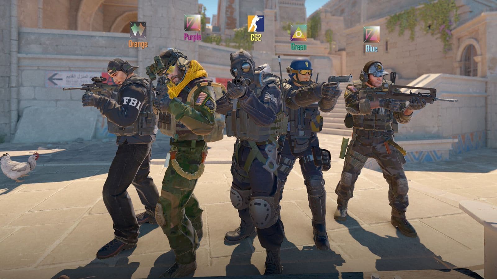 CS2 five-stack gameplay